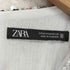 ザラ ZARA シルバースパンコール ドレス レディース import:M